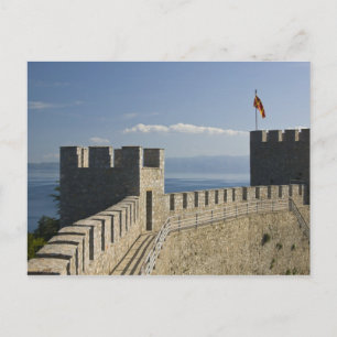 Postal MACEDONIA, Ohrid. Castillo de Car Samoil - Castill