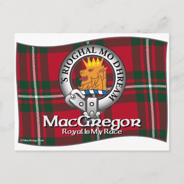 Postal MacGregor Clan (Anverso)