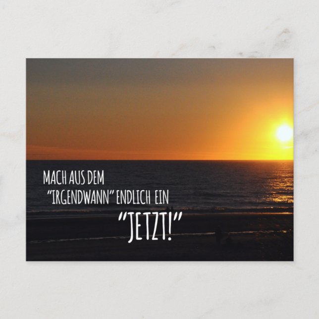 Postal Mach aus dem ‚Irgendwann‘ endlich ein Jetzt! (Anverso)