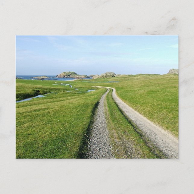 Postal Machair, Isla de Iona (Anverso)