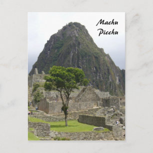Postal machu peru