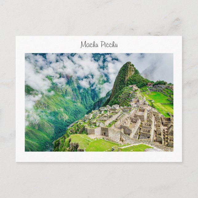 Postal Machu Picchu (Anverso)