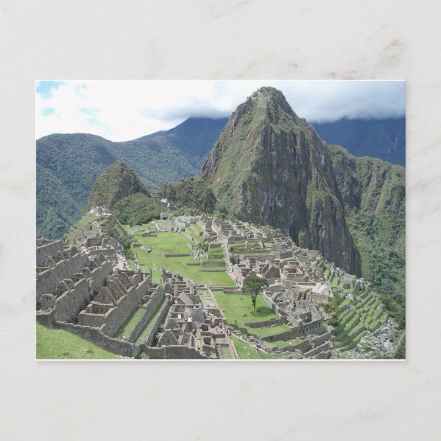 Postal Machu Picchu (Anverso)