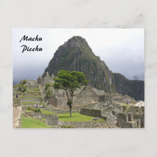 Postal machu picchu