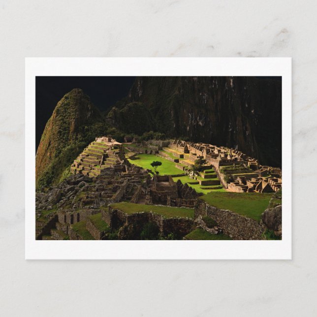 Postal Machu picchu (Anverso)