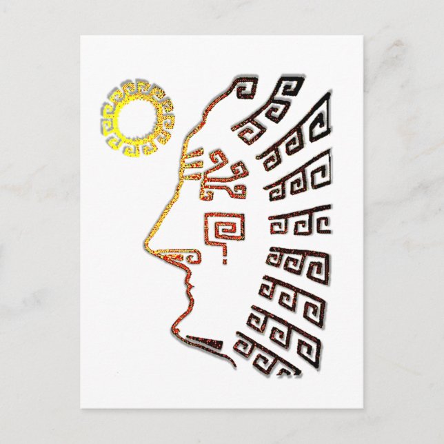 Postal Machu Picchu Cusco Perú (Anverso)