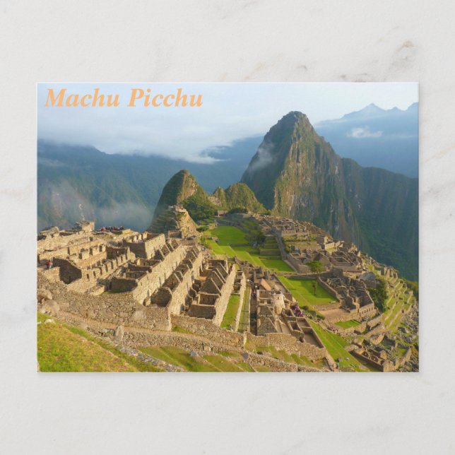 Postal Machu Picchu, Perú (Anverso)