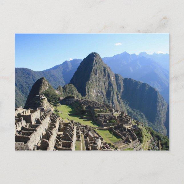 Postal Machu Picchu Perú Juego de Despedida de Soltera Ta (Anverso)