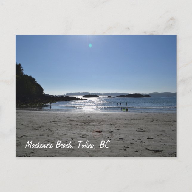 Postal Mackenzie Beach Sunset (Anverso)