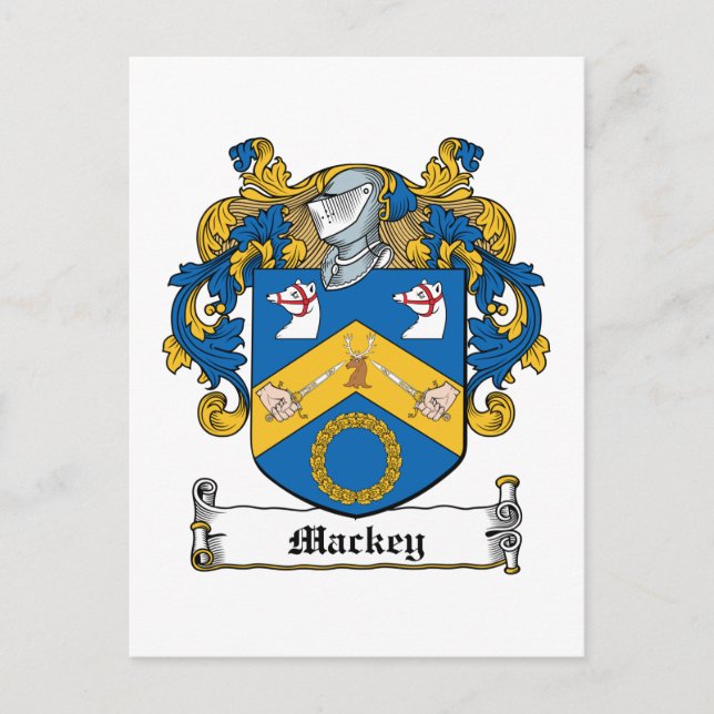 Postal Mackey Family Crest (Anverso)