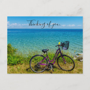 Postal Mackinac Island Bike Pensando En Tu Postcard