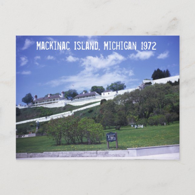 Postal Mackinac Island Michigan Postcard (Anverso)