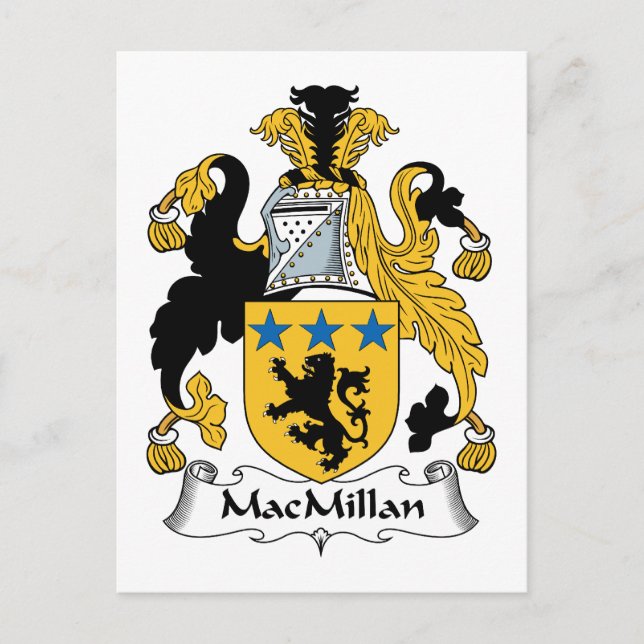 Postal MacMillan Family Crest (Anverso)