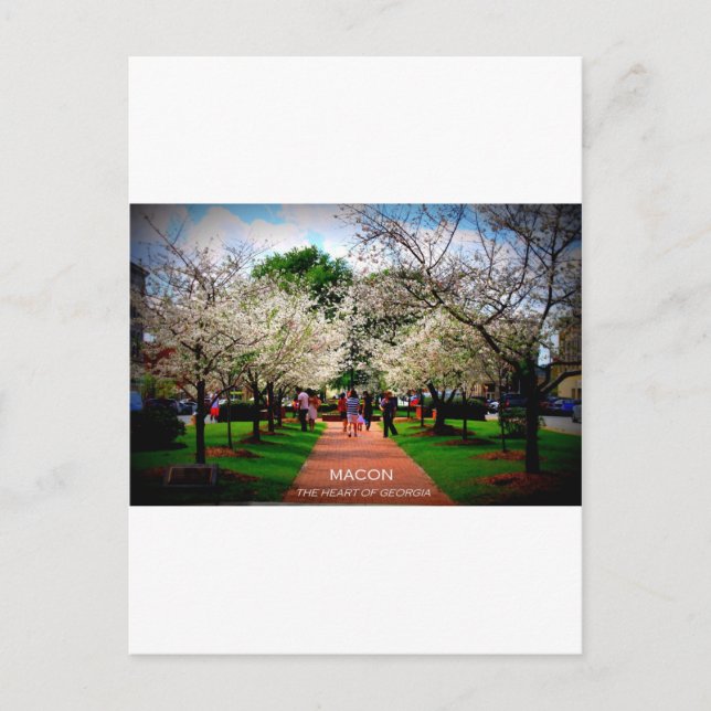 Postal Macon, Georgia (Anverso)