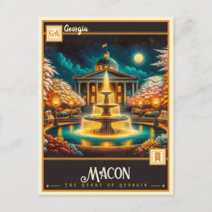Postal Macon, Georgia   Vintage