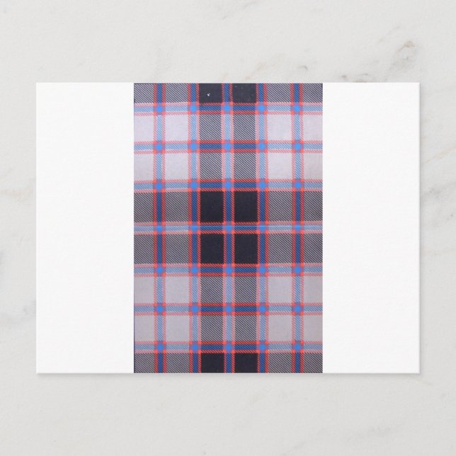 POSTAL MACPHERSON HUNTING TARTAN (Anverso)