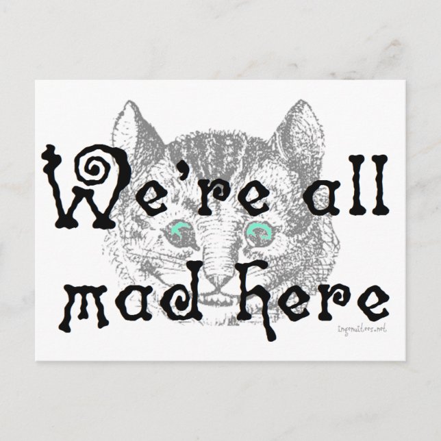 Postal Mad aquí (Anverso)
