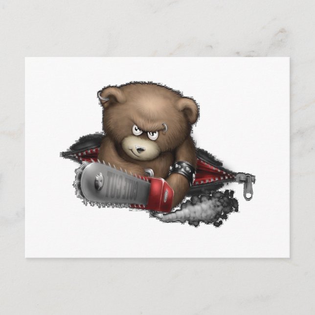 Postal Mad Bear Chainsaw (Anverso)