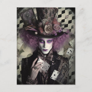 Postal Mad Card Tricks Magic Collage