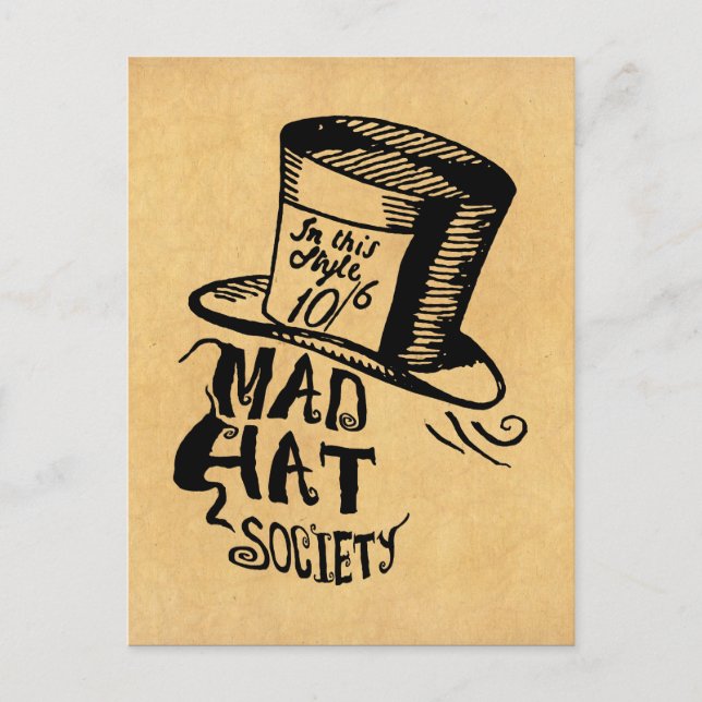 Postal Mad Gorra Society (Anverso)