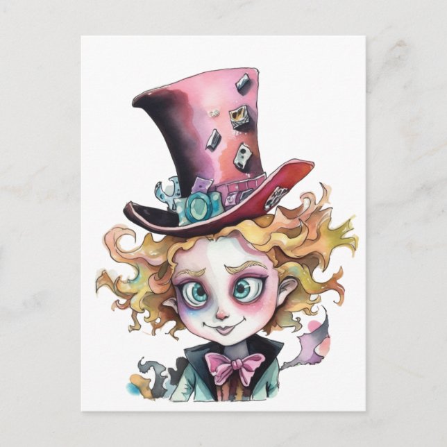 Postal Mad Hatter (Anverso)