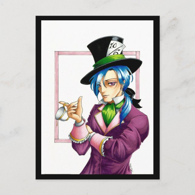 Postal Mad Hatter (Anverso)