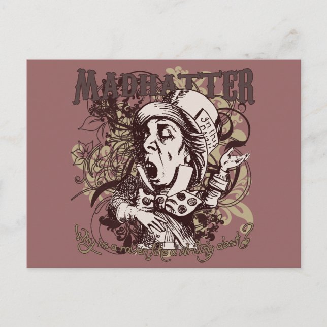Postal Mad Hatter Carnivale Style (Anverso)
