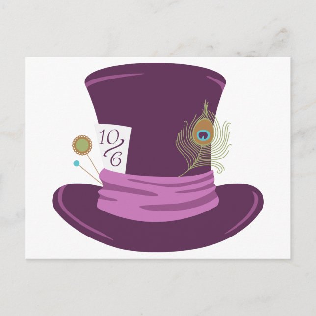 Postal Mad Hatter Gorra (Anverso)