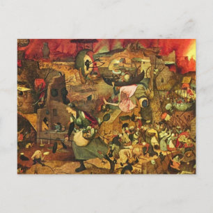 Postal Mad Meg Por Hieronymus Bosch