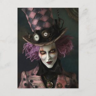 Postal Mad Steampunk Fantasy Man