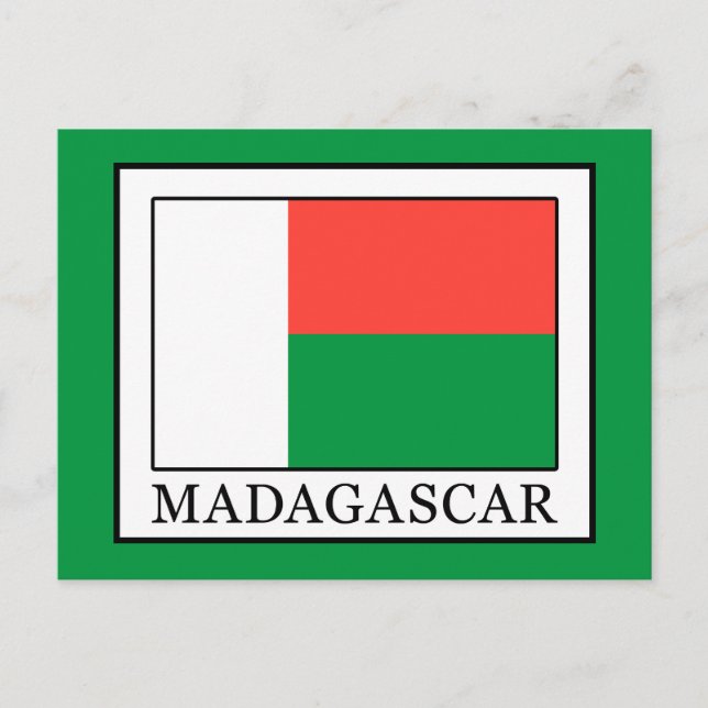 Postal Madagascar (Anverso)