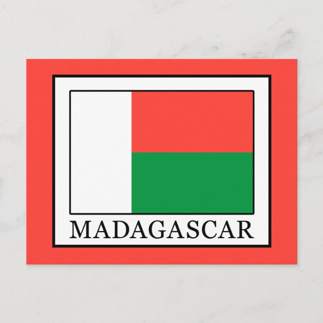 Postal Madagascar (Anverso)