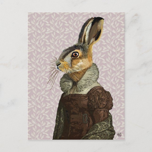 Postal Madam Hare (Anverso)