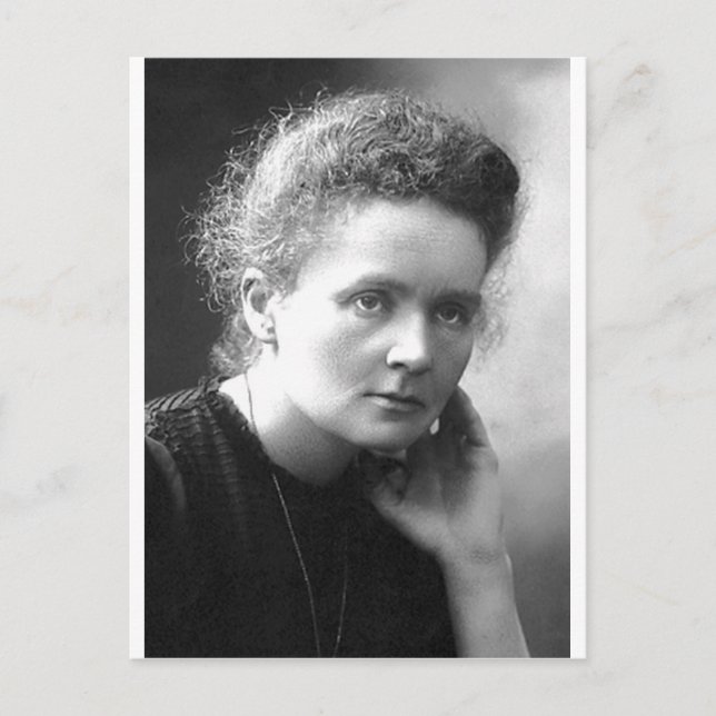 Postal madam marie curie (Anverso)