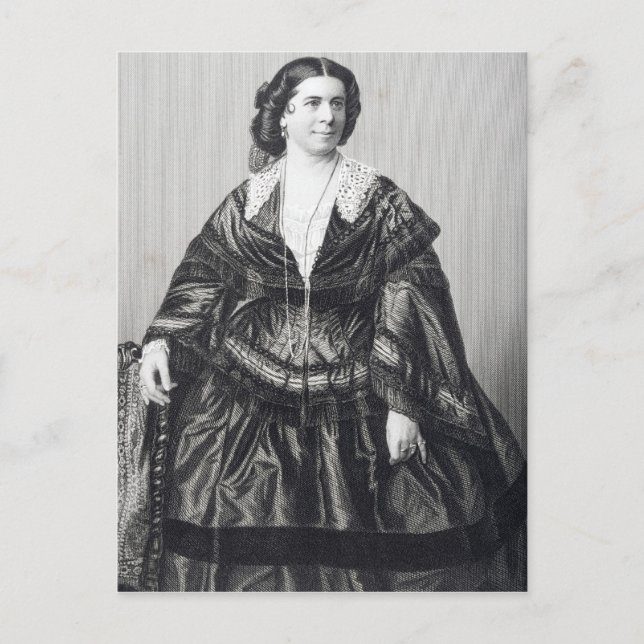 Postal Madame Anna Bishop (Anverso)