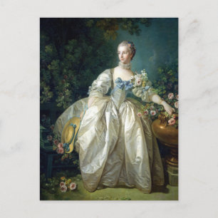 Postal Madame Bergeret 1766 Boucher