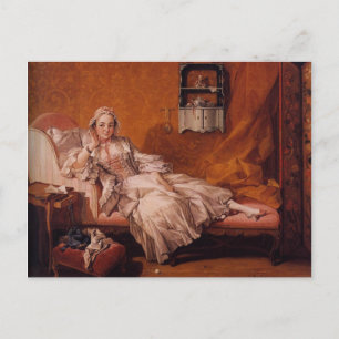 Postal Madame Boucher por François Boucher