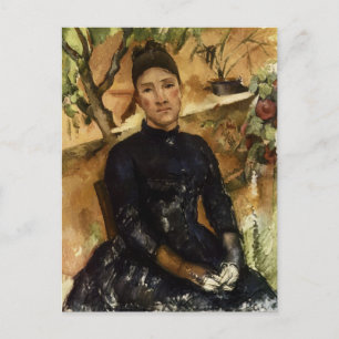 Postal Madame Cezanne en el Conservatorio