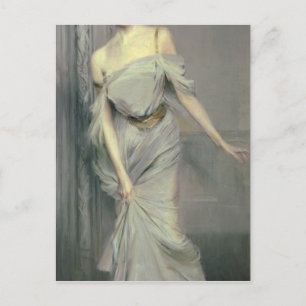 Postal Madame Charles Max, 1896