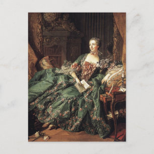 Postal Madame de Pompadour