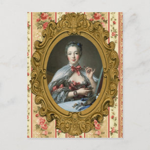 Postal Madame de Pompadour