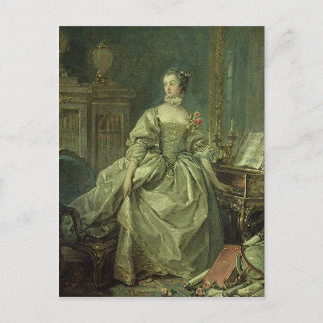 Postal Madame de Pompadour (Anverso)