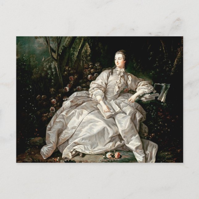 Postal Madame de Pompadour (Anverso)