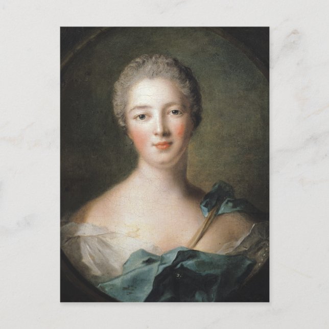 Postal Madame de Pompadour 1748 (Anverso)