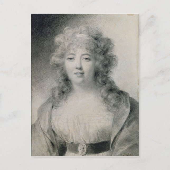 Postal Madame de Stael 1810 (Anverso)