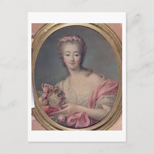 Postal Madame du Barry, 1770 (Anverso)