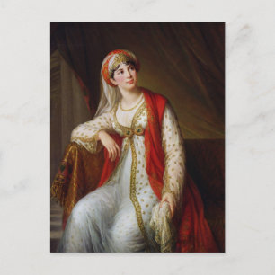 Postal Madame Guiseppina Grassini en el rol de