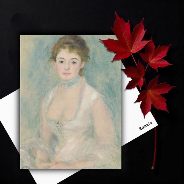 Postal Madame Henriot por Auguste Renoir (Subido por el creador)