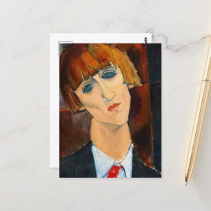 Postal Madame Kisling, 1917 por Amedeo Modigliani