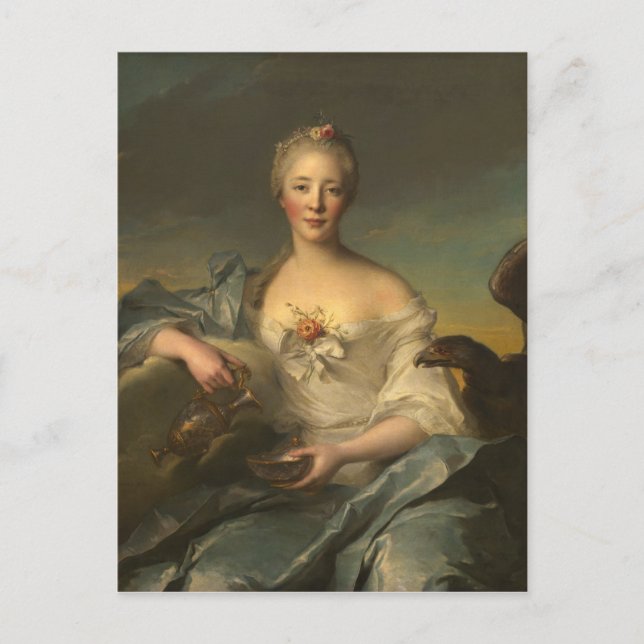 Postal Madame Le Fèvre de Caumartin como Hebe (Anverso)